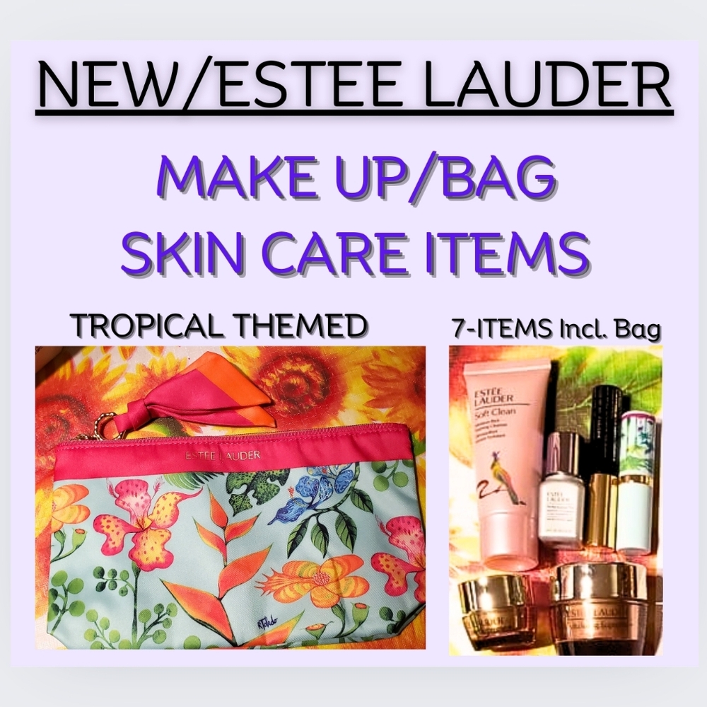 🔥ESTEE LAUDER / MAKE UP, BAG, SKIN CARE / 7-ITEMS
